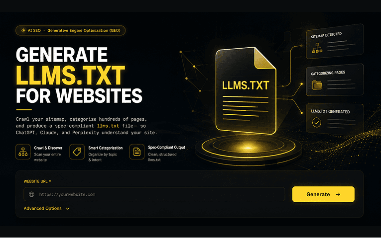 LLMS Generator