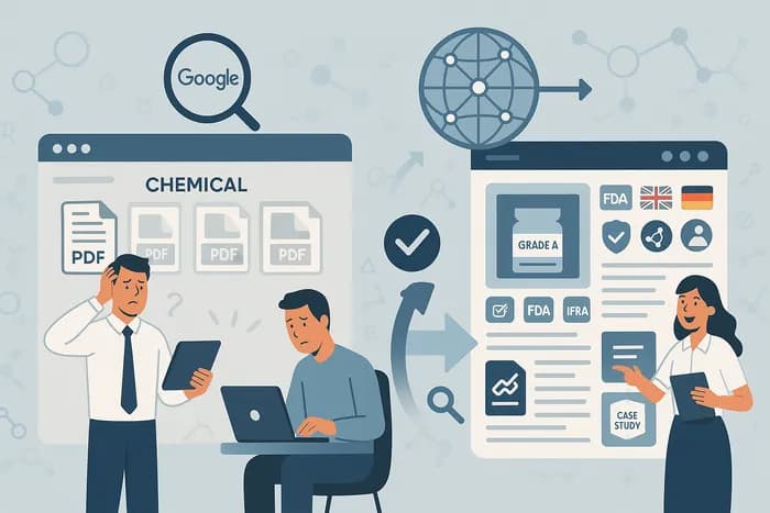 Why Most Chemical Suppliers Fail Google Search (and How to Fix It)