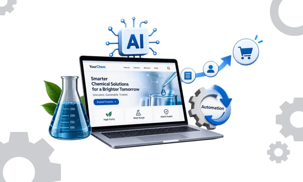 The Future of Chemical Websites: AI, Automation, and Smarter Buyer Journeys