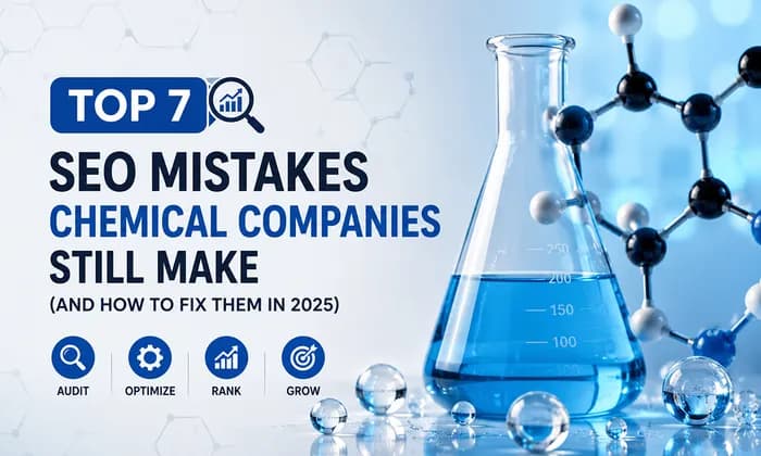 Top 7 SEO Mistakes Chemical Companies Still Make (and How to Fix Them in 2026)