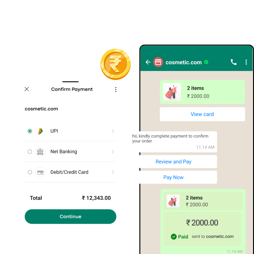 Simplify Payments, Grow Revenue with WhatsApp